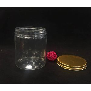 Smooth Surface Plastic Cosmetic Jar Customized Capacity 10ml 15ml 30ml 60ml 80ml