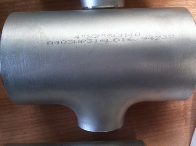 Quality ASTM A403 WP347H seamless tee for sale