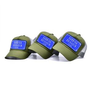 Buy cheap 6 Eyelets Custom Logo 5 Panel Trucker Cap With Flat Curve / Little Curve Brim from wholesalers