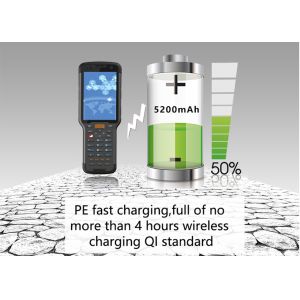 Buy cheap Waterproof Portable Barcode Scanner , Bluetooth Android Handheld Terminal Rugged PDA from wholesalers