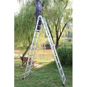 Buy cheap Portable 5.8m 4x5 Aluminium Scaffolding Ladder product