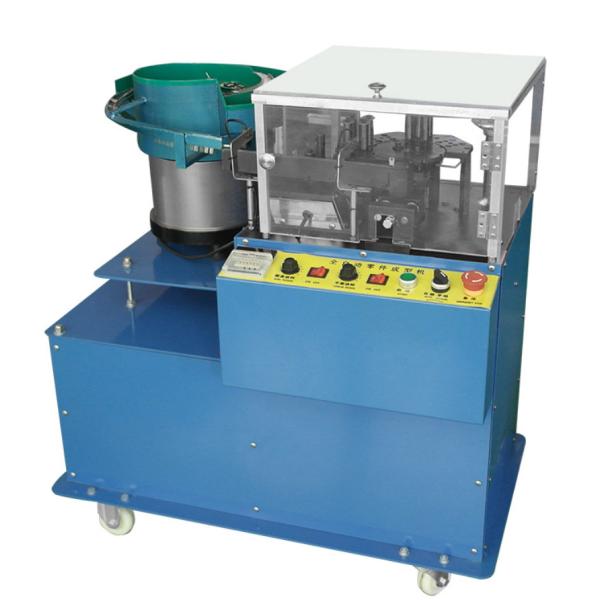 Quality Automatic Bulk Triode Forming Machine Transistor Component Cutting Foot Bending Machine With Protective Cover for sale