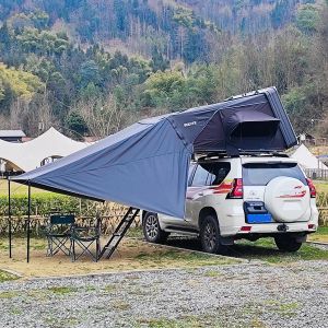 Buy cheap Quick Automatic Opening Four-season UV Protection Side Open Roof Tent Hardshell Car Rooftop Tent from wholesalers