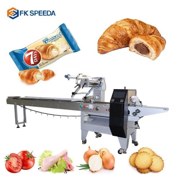 Buy cheap Horizontal Bun and Pastry Pies Packaging Machine with Automatic Pillow Type Design from wholesalers