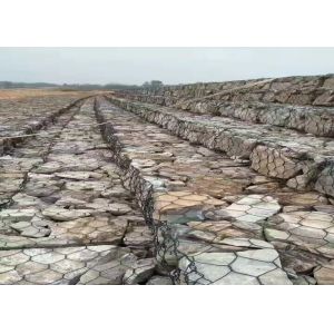 Buy cheap ISO9001 Easy Installation PVC Coated Stone Filled Gabions from wholesalers