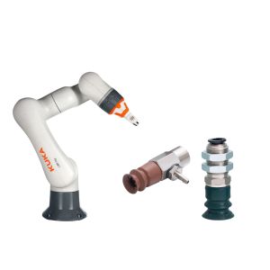 KUKA LBR iisy 3 R760 Payload 6kg Collaborative Robot With PISCO Vacuum Suction