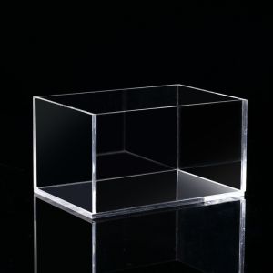 Custom Printed Clear Acrylic Boxes Acrylic containers with Lid