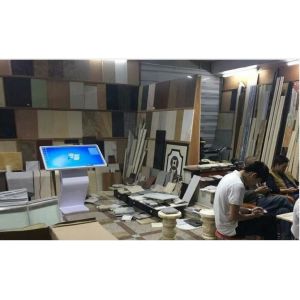 Buy cheap Android or Win10/11 OS 32" inch alone stand all-in-one self-service PC kiosk touchscreen from wholesalers