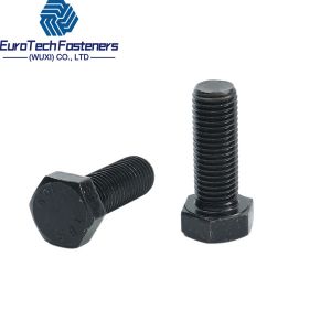 Buy cheap Black Bolt Din 933 Hexagon Head Screws Nut M10x20 M12 X 40 M16x1 5 M6x12 Full Thread Fine Thread from wholesalers