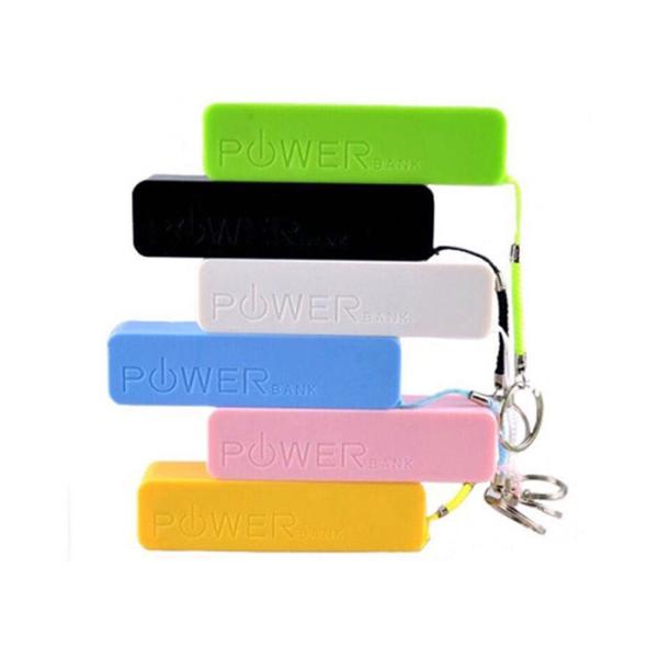 2600mah Perfume Size Plastic Power Bank With Short Circuit Protection