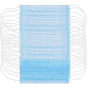 Adjustable Nosepiece Disposable Medical Mask High Fluid Resistant