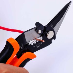 Buy cheap Long Cuttings 270g Combination Shear Alloy Steel Compound Side Cutters from wholesalers