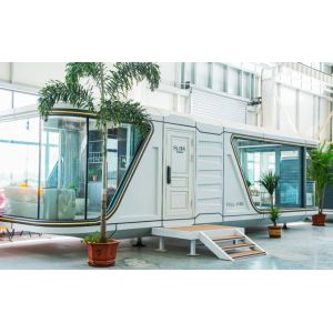 Eco Friendly Customized Prefab Capsule House Building Solution