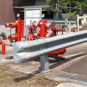 Buy cheap Galvanized and Powder Coated Steel Road Guardrail for Customized Size Requirements from wholesalers