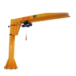 Pendant Control 5000kg 5 ton Column Jib Crane Small Footprint Easy To Use