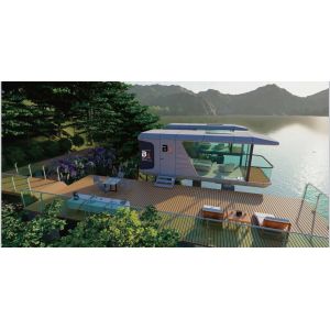 Buy cheap 11.5*3.3*3.2m Space Capsule House Office Environmentally Friendly Luxurious Modern Prefabricated House from wholesalers