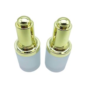 Cosmetic Reusable Perfume Frosted Glass Dropper Bottles 30ml 60ml