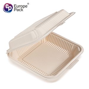 Buy cheap Wholesale biodegradable tableware 1500ml disposable food takeaway box from wholesalers