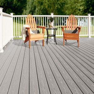 Buy cheap Double Surface Treatment WPC Decking 18mm Above Thickness for Park Balcony Garden from wholesalers