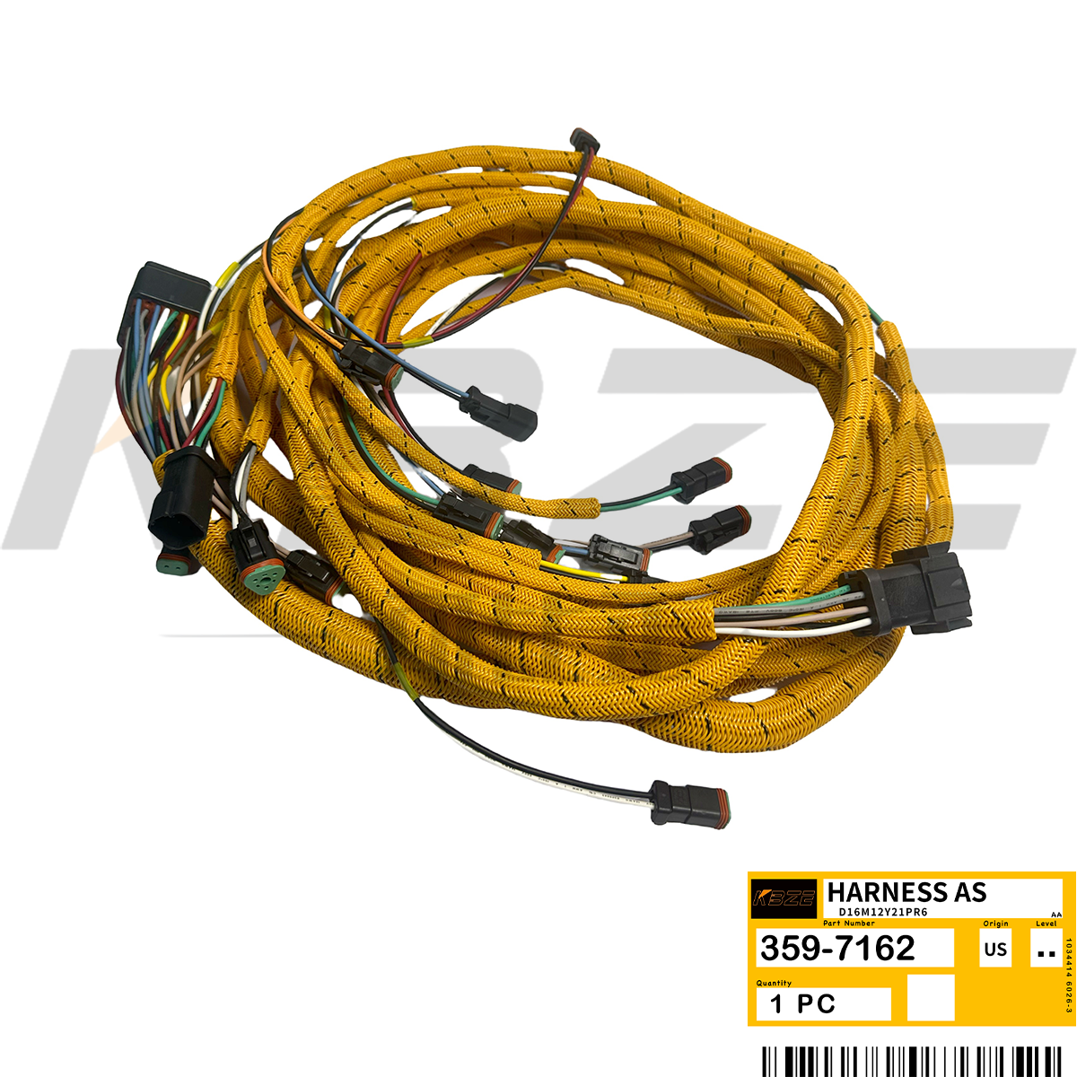 KBZE 3597162 359-7162 WIRING HARNESS AS-FRONT FOR CAT 950H 962H WHEEL LOADER