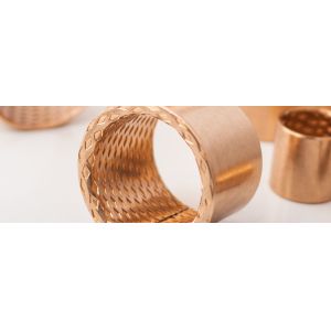 Grease Lubricated Bronze Plain Bearings with CuPb6Sn6Zn3 Layer