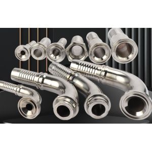 Buy cheap High Pressure Hydraulic Hose and Fittings 87641 Steel Pipe Double Flange for Benefit from wholesalers