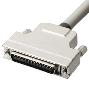 Hd D Sub Db50 Case Zinc Alloy Nickel Plated To D-Sub Mdr Plug Od 90mm