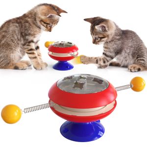 Buy cheap Cat Interactive Pet Toys Gyro Turntable Catnip Ball ABS OEM from wholesalers