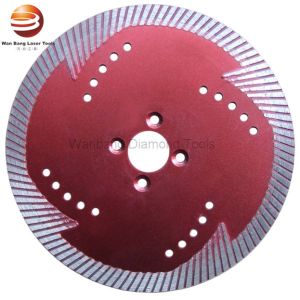 Buy cheap Sintered Turbo Concrete Cutting Saw Blade With Triangle Protective Teeth from wholesalers