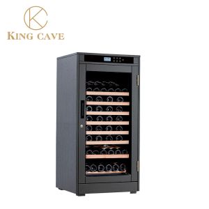 Constant Temperature Custom Wine Cooler With LED Lights Low Noise