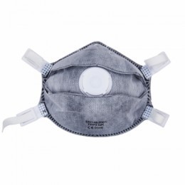 Buy cheap FFP2 Style Cup-Shape 4-Layer Particulate Dust Face Masks with Adjustable Elastic Loops from wholesalers