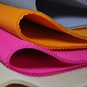 3mm 100 Polyester Mesh Fabric Knitted Breathable Mesh Fabric For Shoes