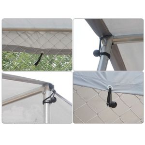 Buy cheap 2.3x2.3x1.22M Thick Hot Galvanized Fence Big Dog Kennel/Animal Run/Metal Run/Pet house/Outdoor Exercise Cage from wholesalers