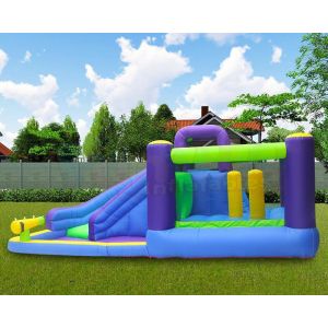 Twin Peaks Kids 0.55mm Inflatable Backyard Water Slide Pool Park