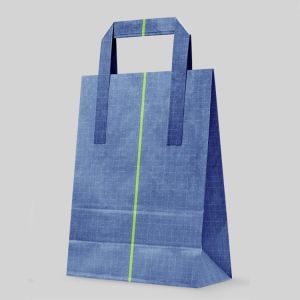 Buy cheap Custom Printing Shopper Paper Bag Kraft Paper Bags With Handles from wholesalers