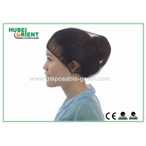 Buy cheap Ventilate Comfortable Disposable Nylon Hairnet For Factory from wholesalers