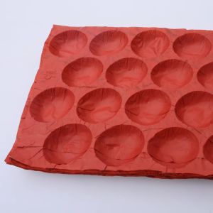 Buy cheap Biodegradable Paper Tray Fruits Packaging Kiwi Paper Moulded Pulp Caliber Tray Liner from wholesalers