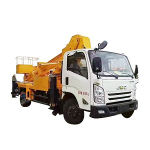 Buy cheap JMC Single Row Wide Body Cab Telescopic Arm High-altitude Work Truck  Lifting  Truck from wholesalers