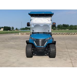 Buy cheap 1740mm Wheelbase Two Seater Golf Cart With LCD Instrument Dashboard from wholesalers