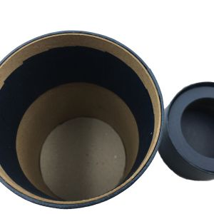 Pantone Rigid Gift Boxes Paper PT03 Navy corrugated cardboard tube Boxes Tea