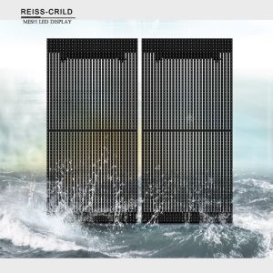 Buy cheap High Refresh Rate LED Mesh Screen Outdoor Easy Dismantle Good Weather Resistance from wholesalers