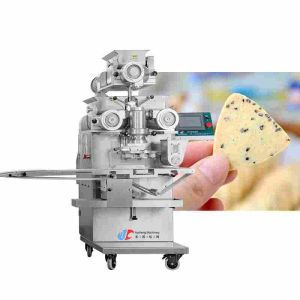 Sliced Cookies Encrusting Machinery 100g Biscuit Manufacturing Machine