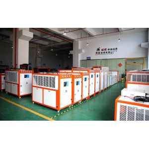 Buy cheap Industrial Grade Cooling R404A Air Cooled Water Chiller with 3.18KW Input Power and 0.75KW Pump Power from wholesalers