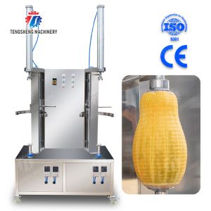 Buy cheap papaya chieh-qua pumpkin wax gourd pineapple Vegetable Vertical double cutter peeling machine processing production from wholesalers
