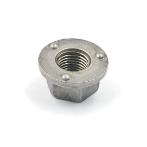 Buy cheap Plain Mild Steel Hex Flange Weld Nuts with 3 Welding Points for Automobile Industry from wholesalers