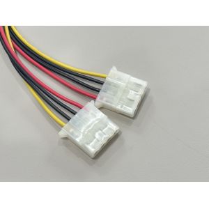 Product Title (≈25 words) 4pin power splitter connector cable, male to dual