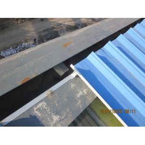 Buy cheap Edge 0.4mm Sandwich Panel 120km/H Steel Warehouse Construction from wholesalers