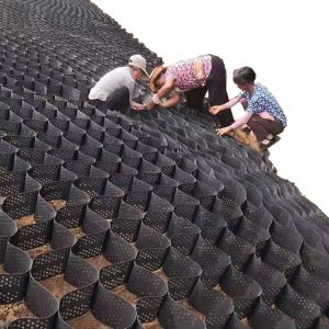 Revolutionize Your River Bank Greening with HDPE Geocell Honeycomb Confinement
