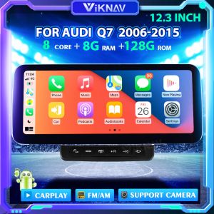 Buy cheap 12.3 Inch HD Android Car Radio Player For Audi Q7 2006 To 2015 from wholesalers