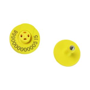 Buy cheap Tension 350N Electronic Ear Tags ICAR Certified Custom Cattle Ear Tags from wholesalers